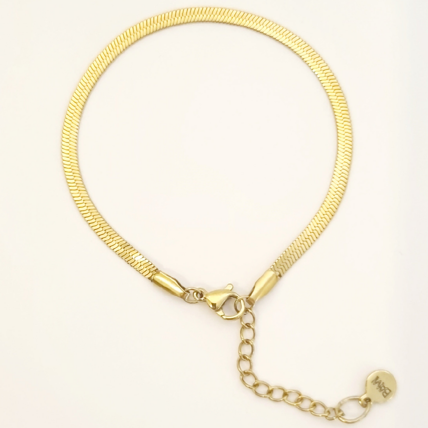 BARAHA - Bracelet maille miroir