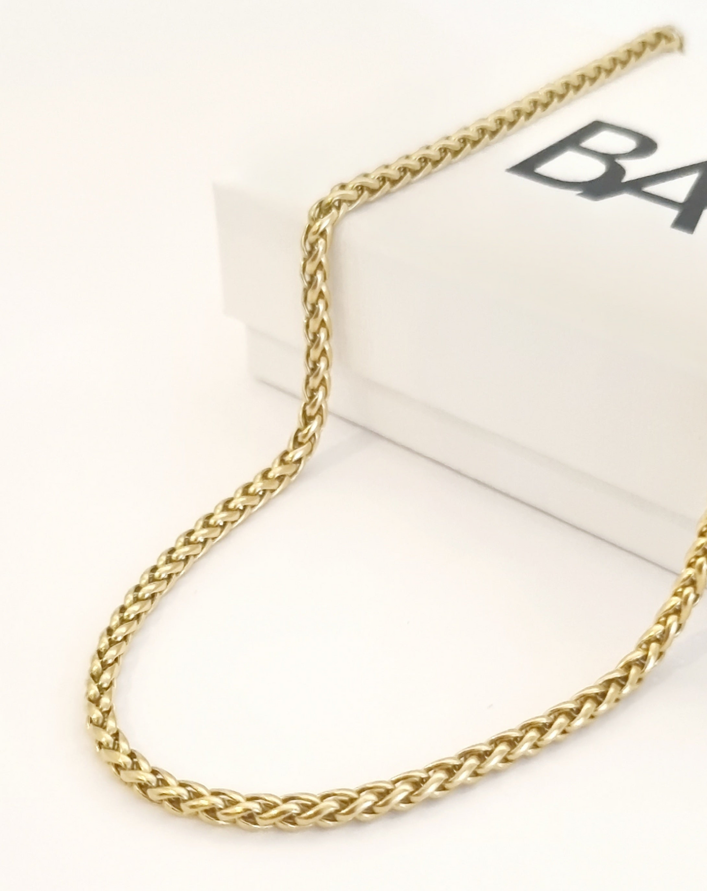 BOUCHRA • Collier Maille Palmier