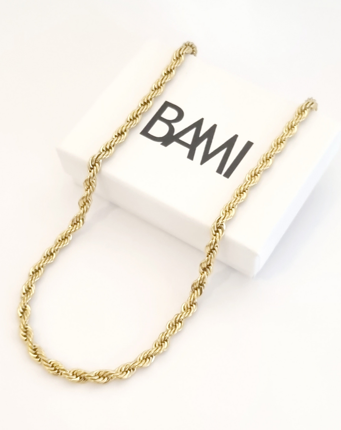 MIMA • Collier maille Corde épaisse