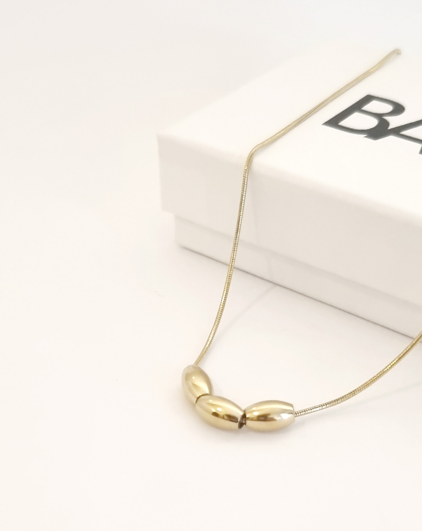 INSTANT • Collier 3 perles