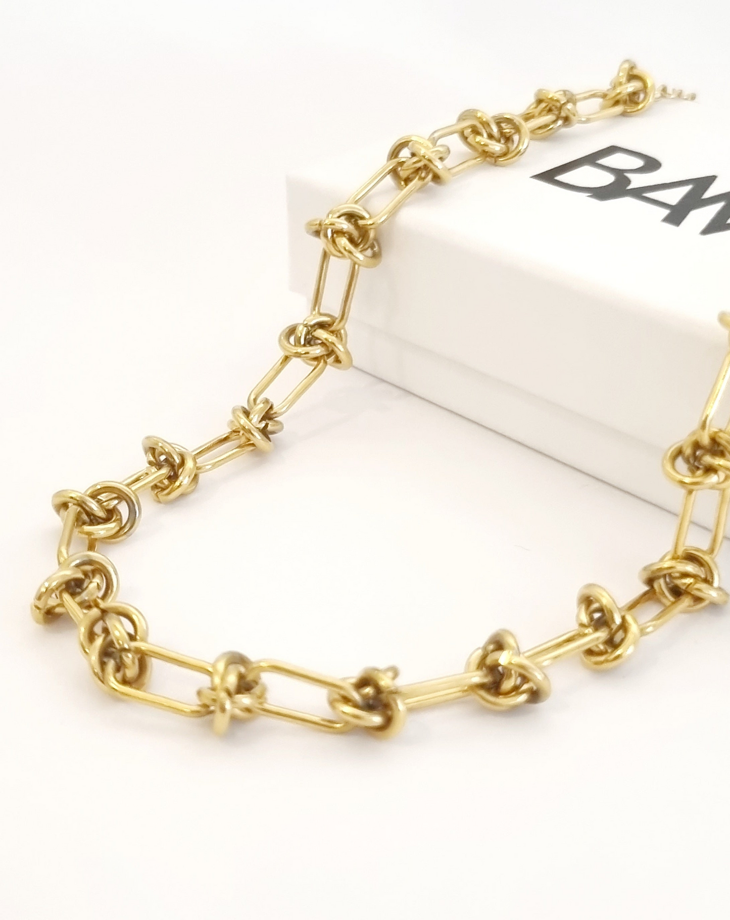 KAN BA - Collier Maille Noeud