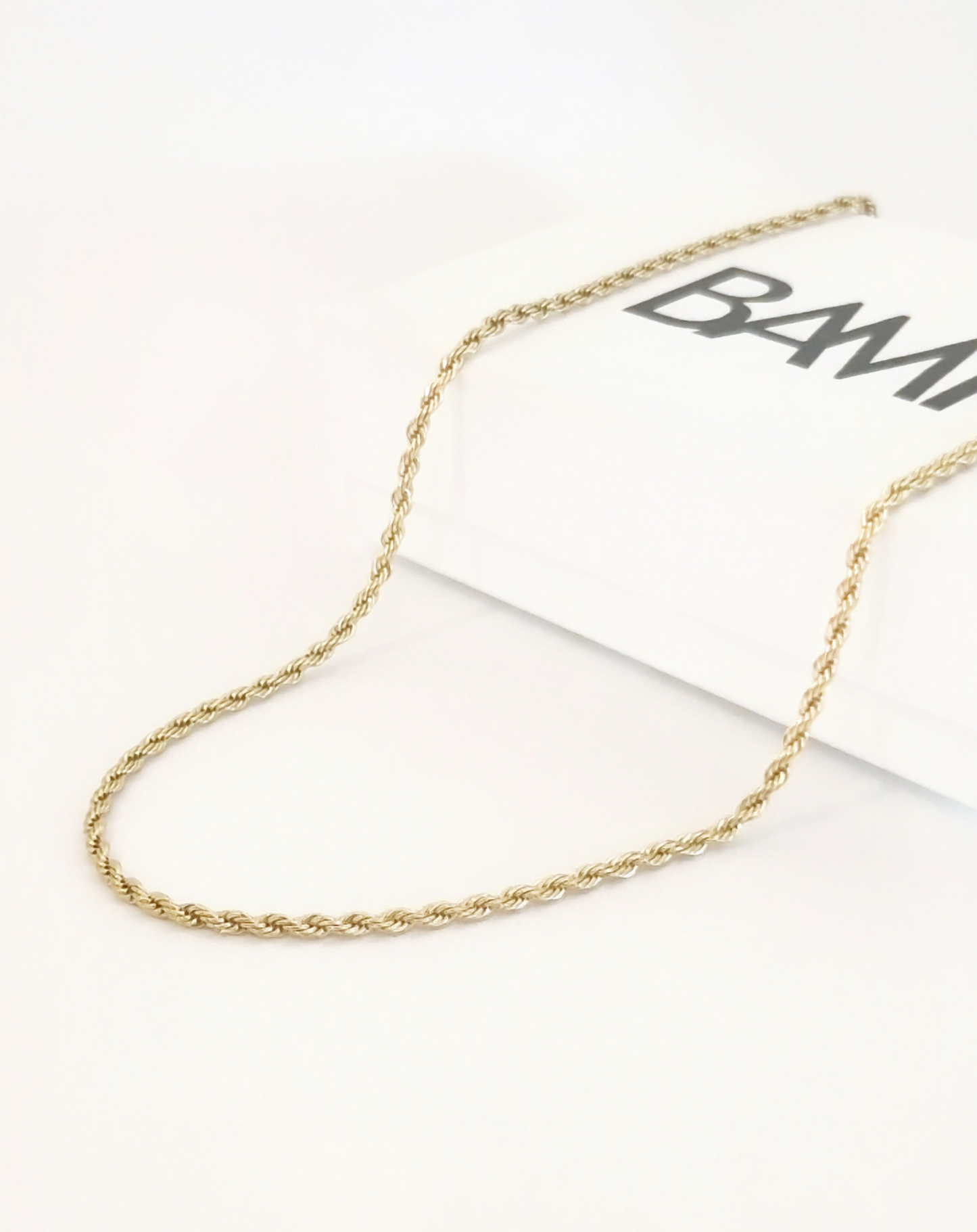 MIMI - Collier Maille Corde