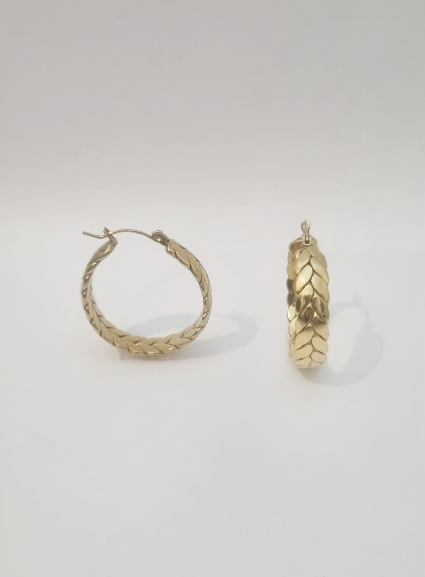 Boucles d'oreilles Tresse