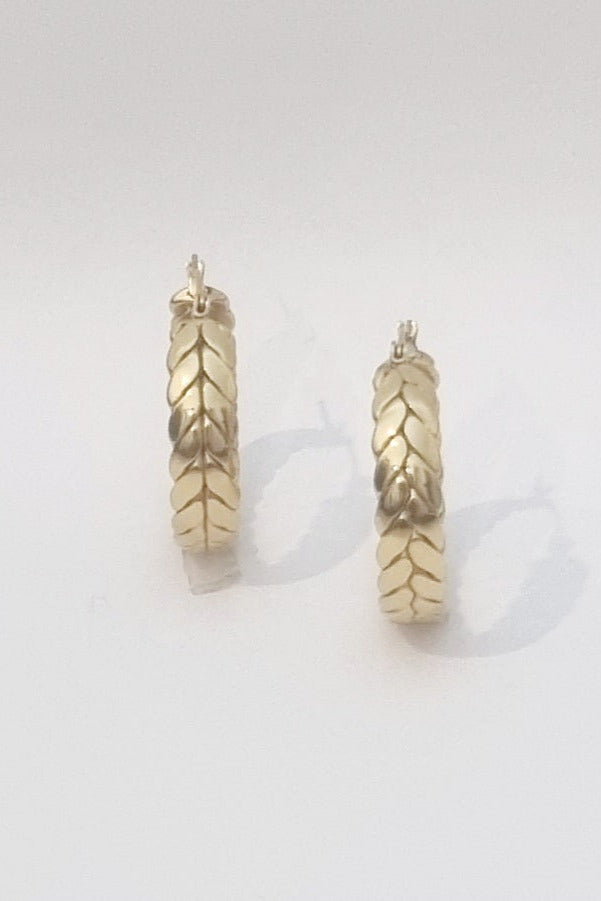 Boucles d'oreilles Tresse