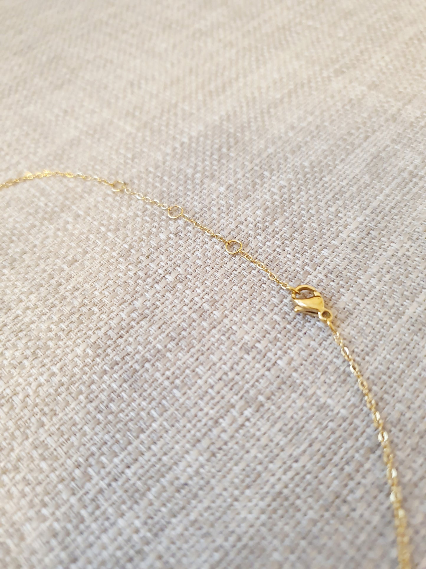 Collier mini plaque personnalisé - 16mm × 3mm