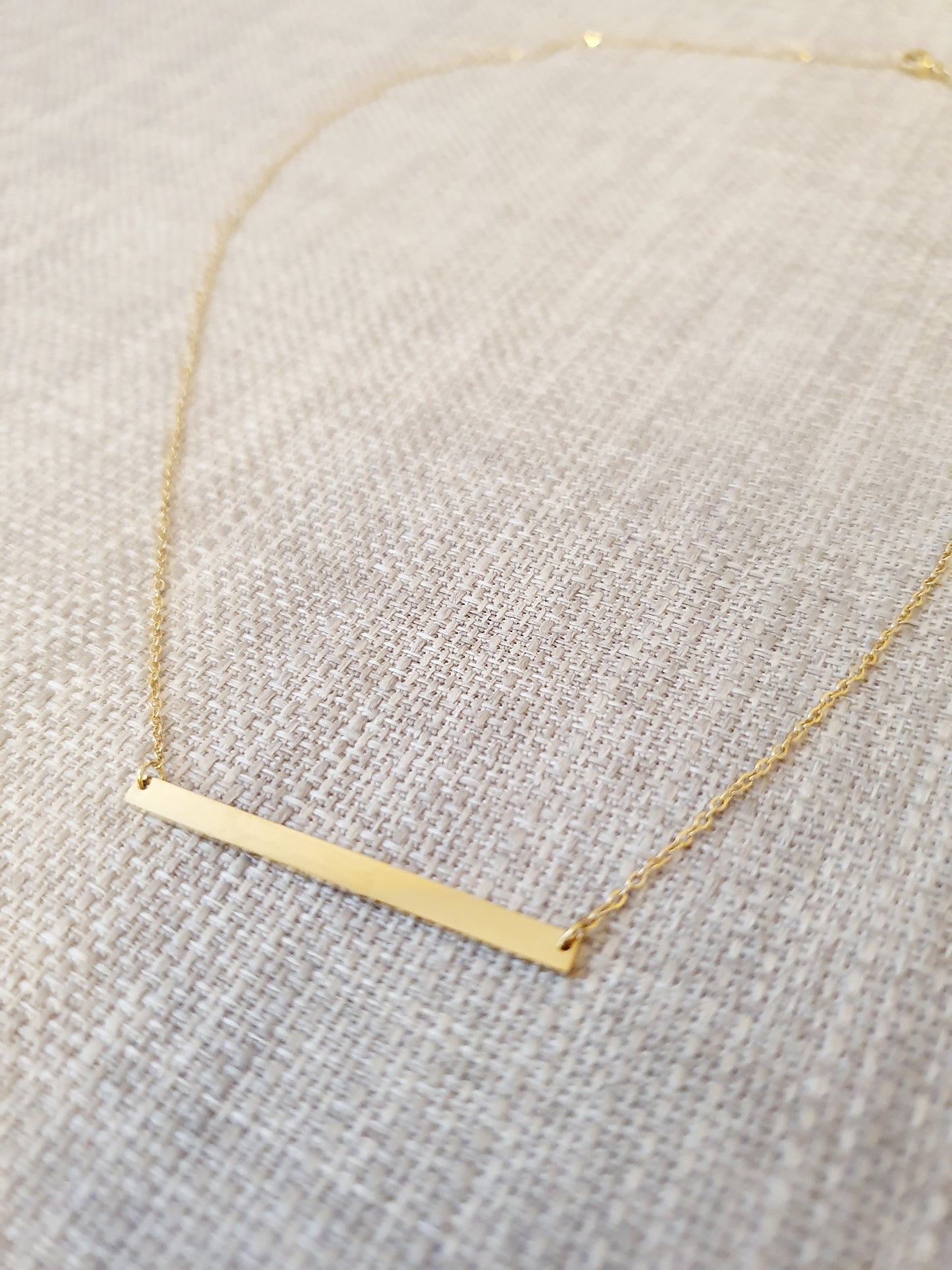 Collier plaque personnalisé - 40mm × 3mm