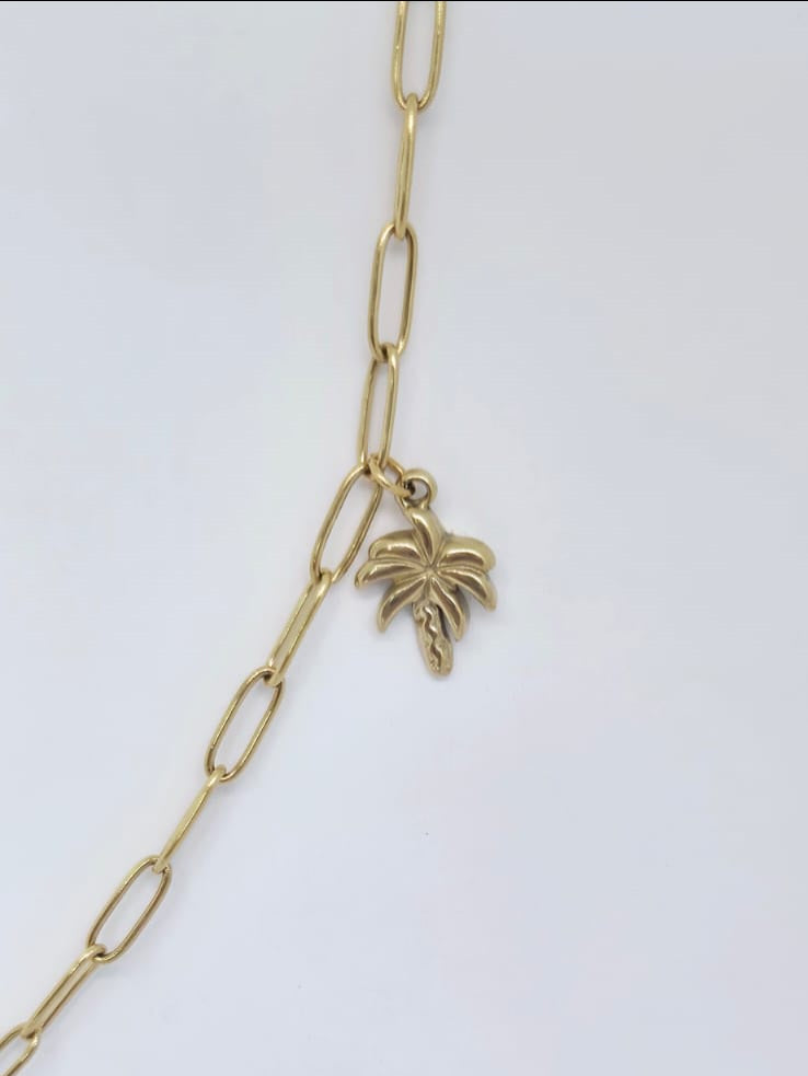Collier charms breloque à composer