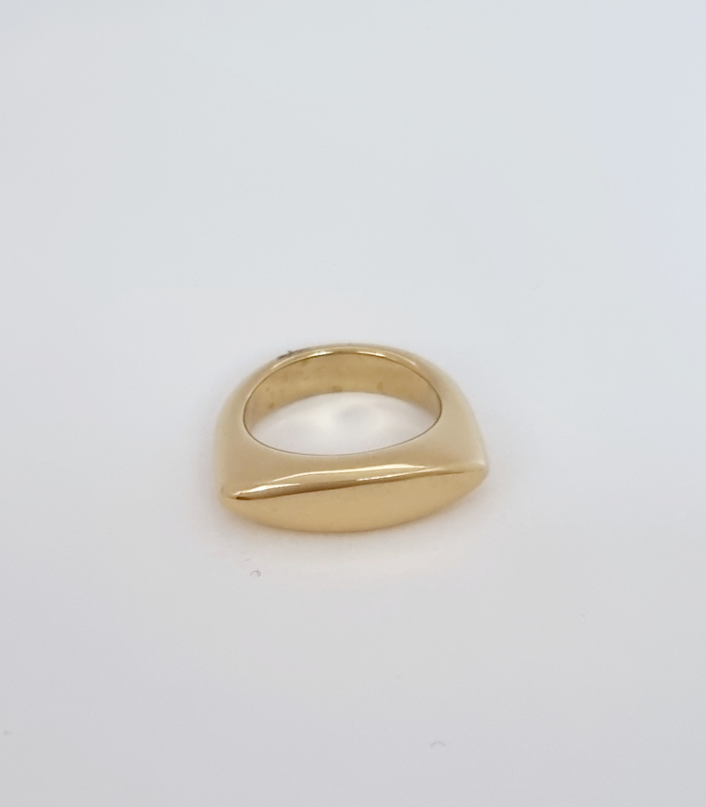 Bague petit pavé bague