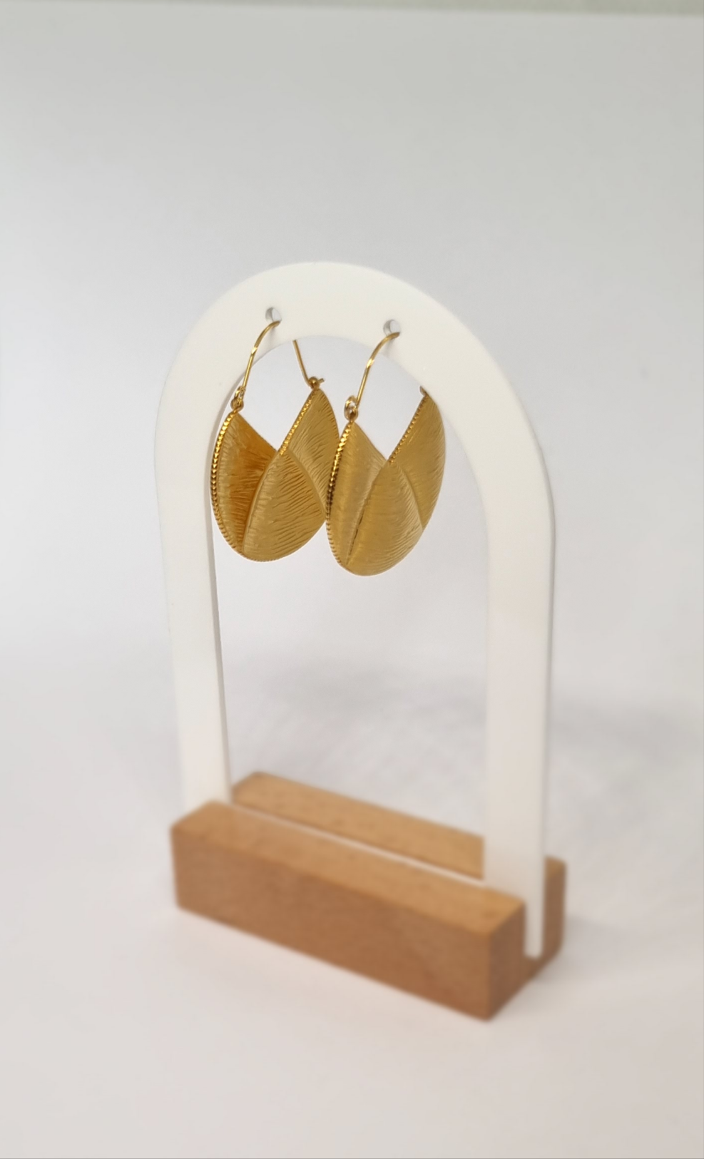 Hilel • Boucles d'oreilles demi lune