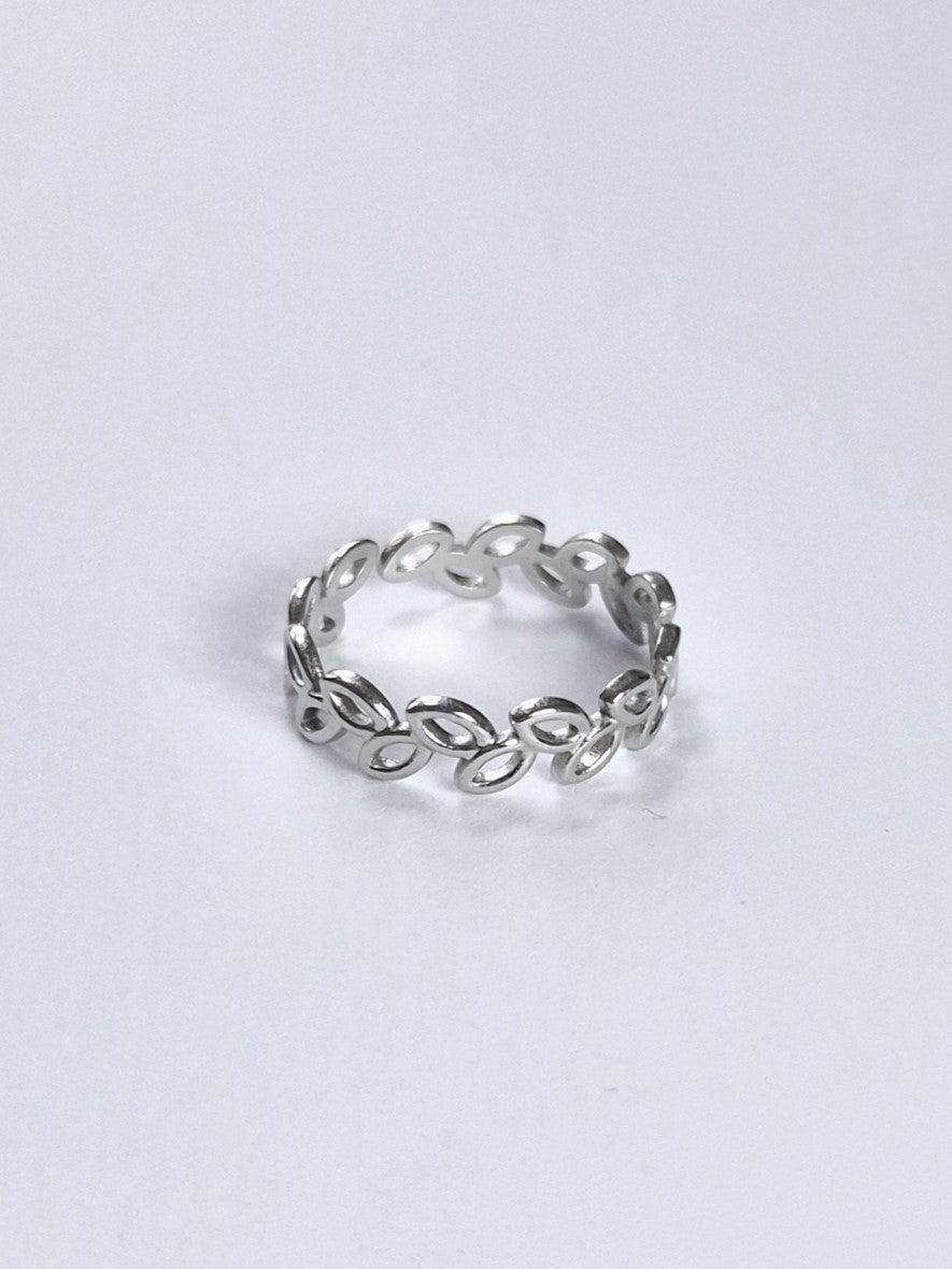 Bague feuillage