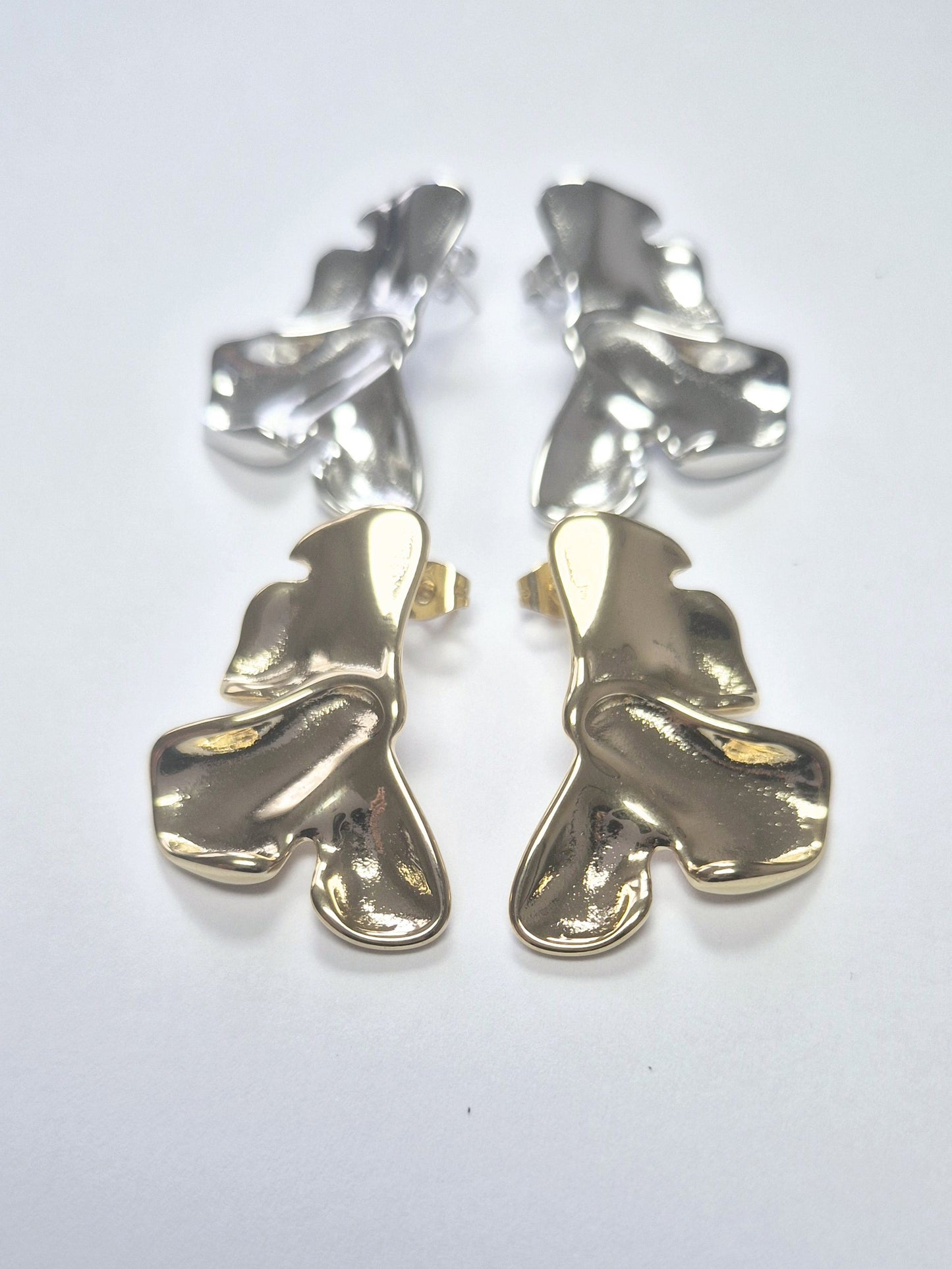 Boucles d'oreilles XL abstraites