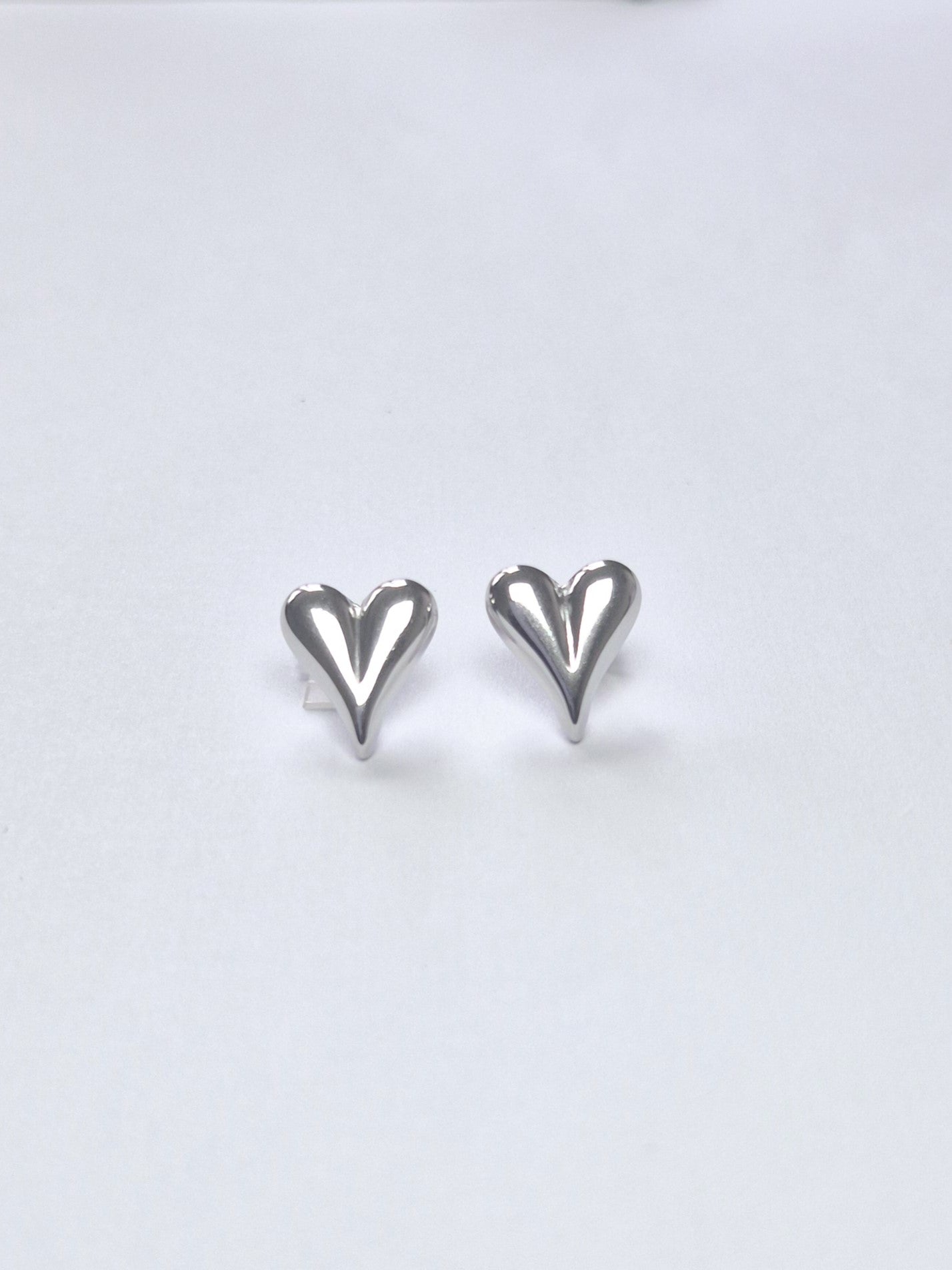Boucles d'oreilles clou Coeur