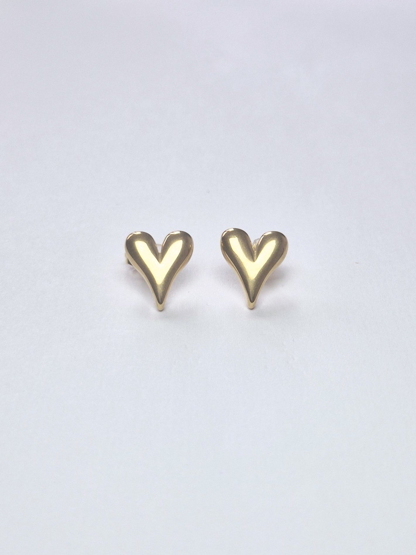 Boucles d'oreilles clou Coeur