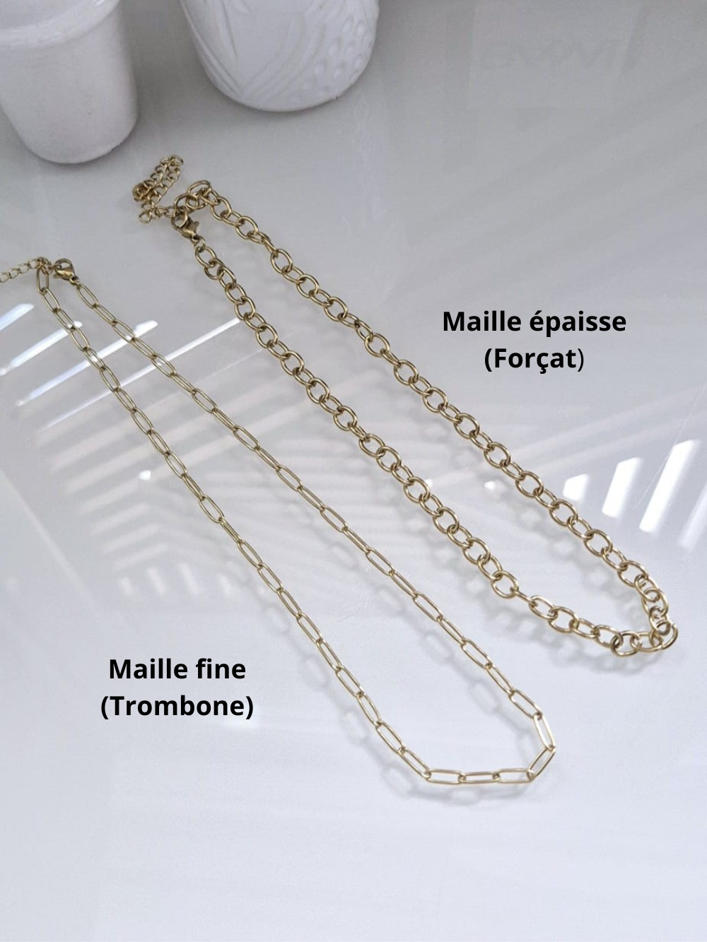 Collier charms breloque à composer