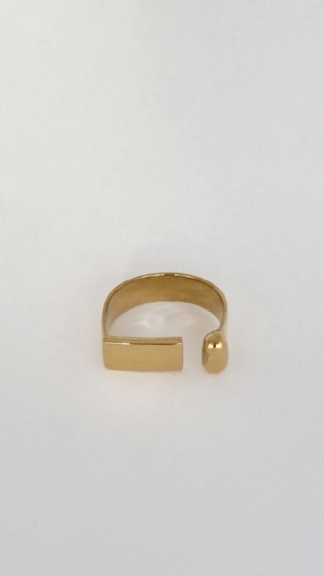 Bague Géométrique ouverte