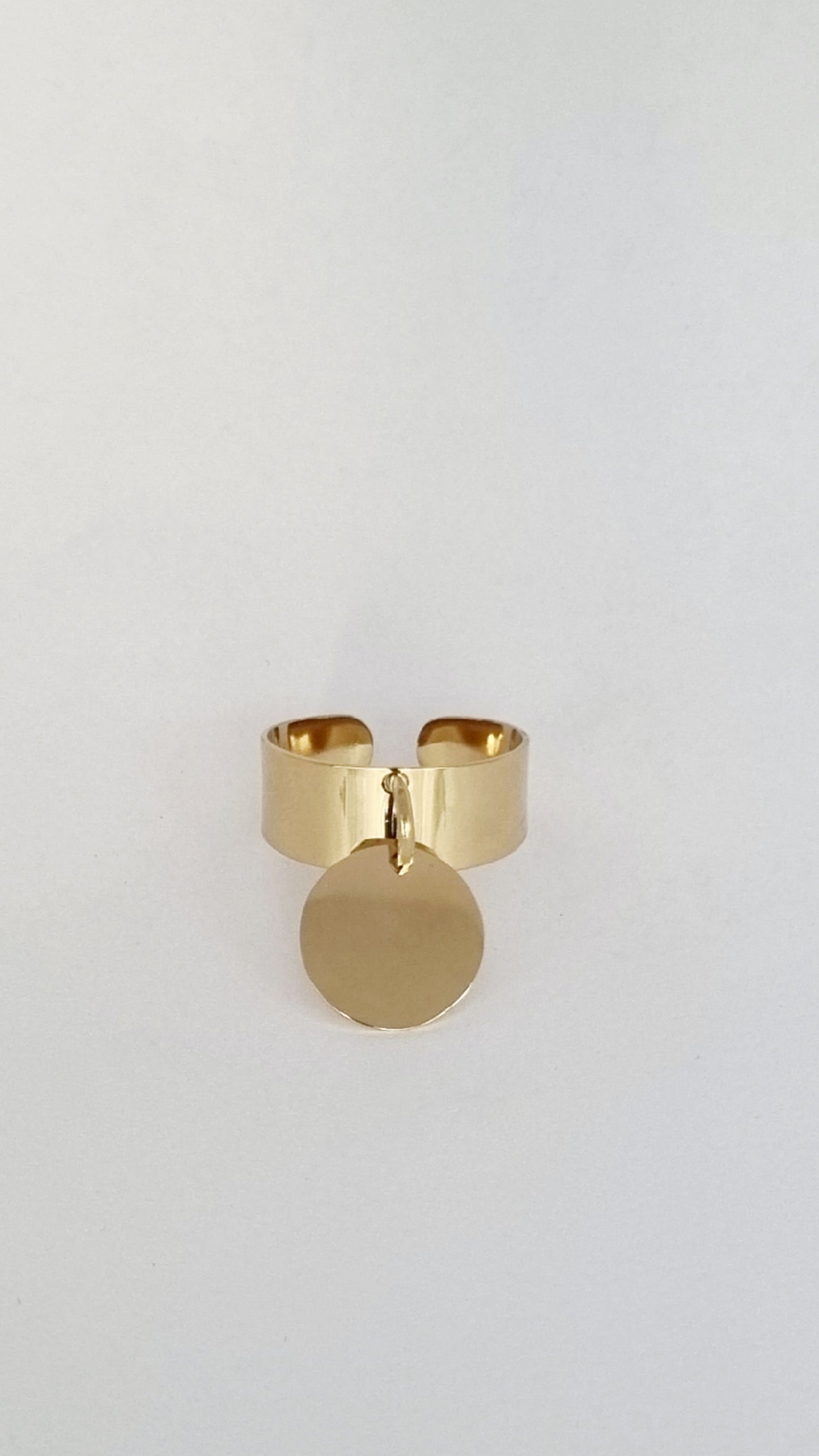 Bague breloque personnalisée