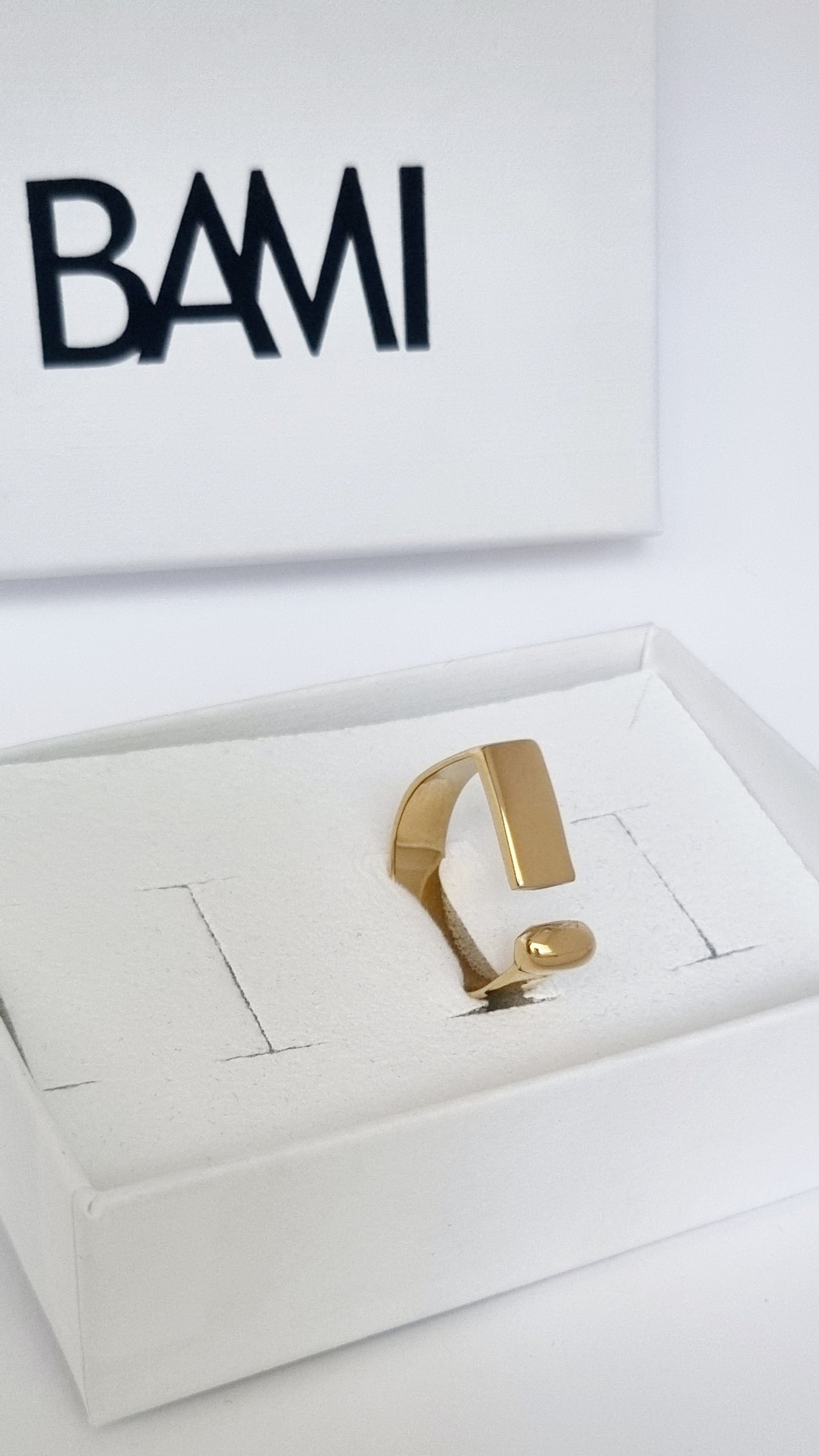 Bague Géométrique ouverte