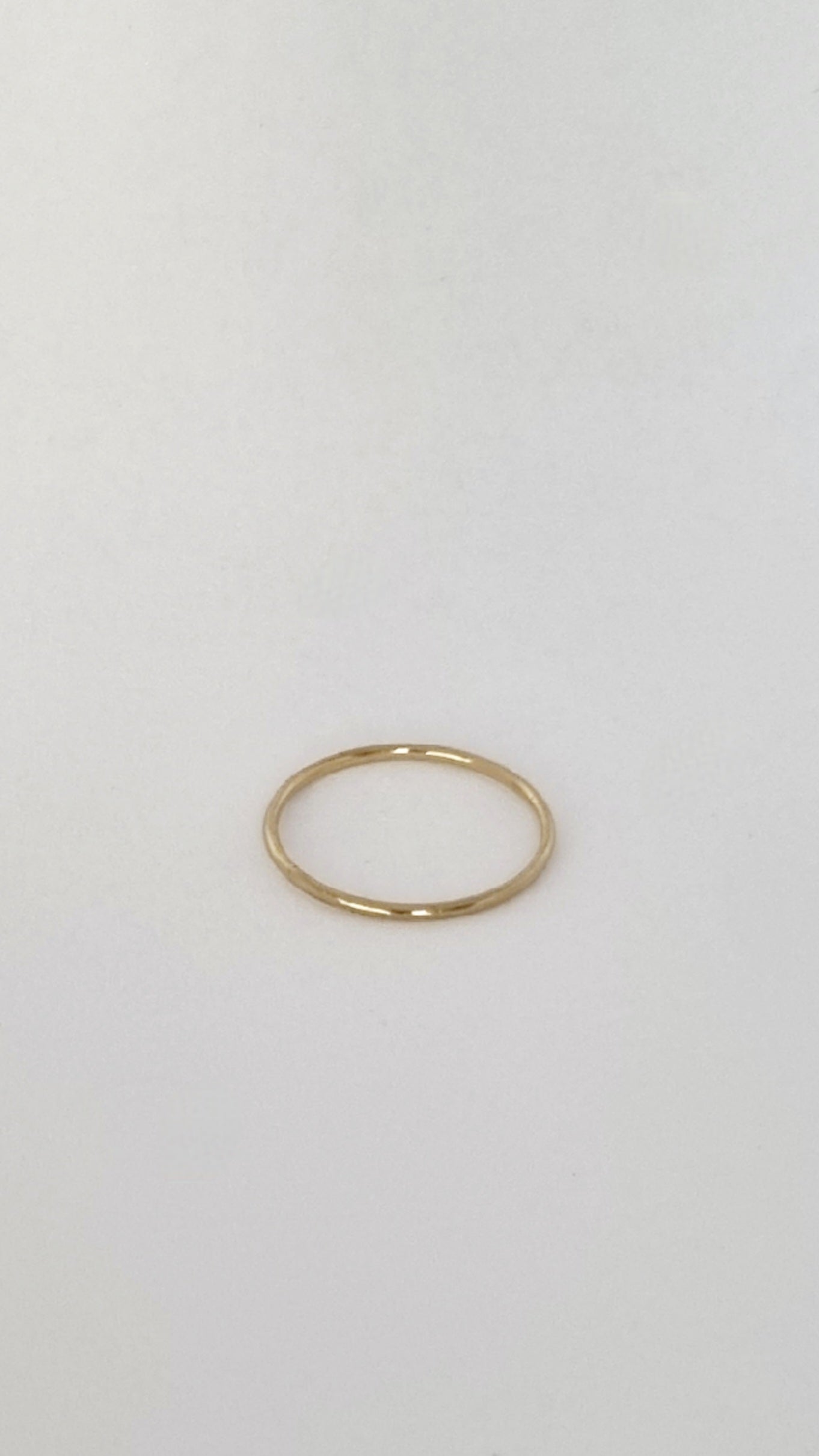 Bague anneau bombée arrondi - 3 largeurs disponibles