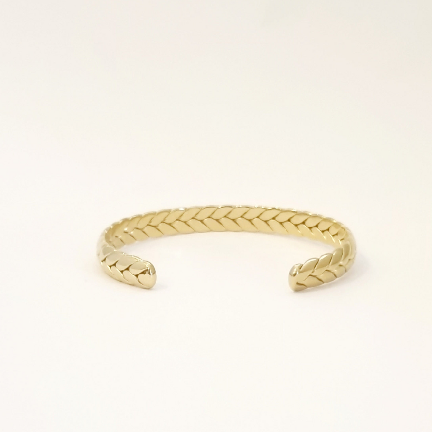 TRESSE • Bracelet jonc tressé