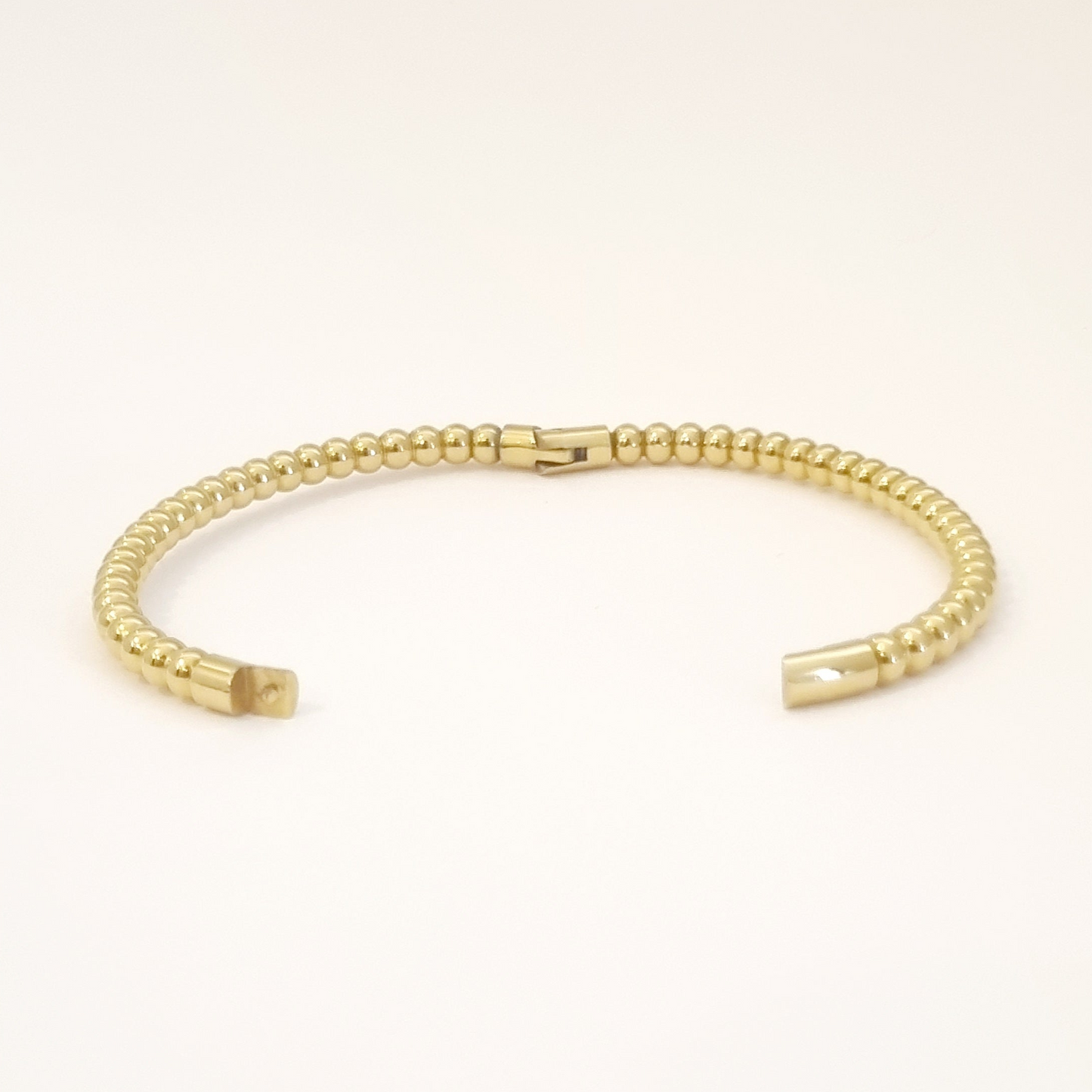 Perle d'or - Bracelet jonc