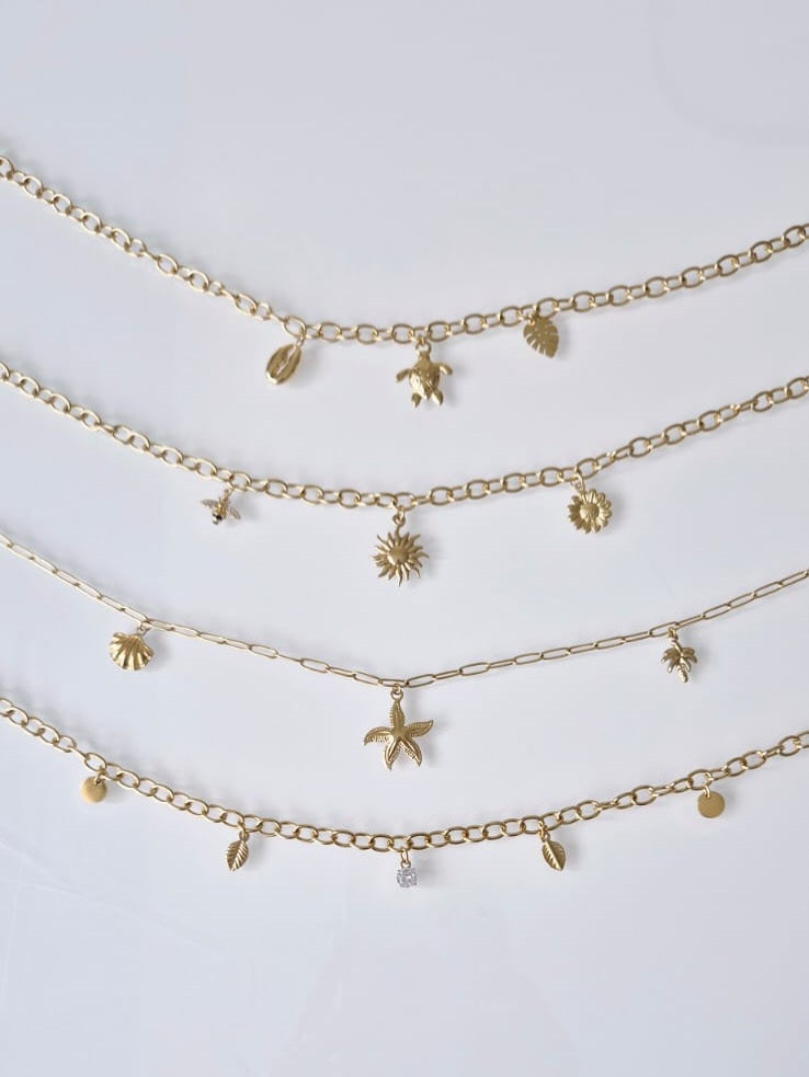 Collier charms à composer