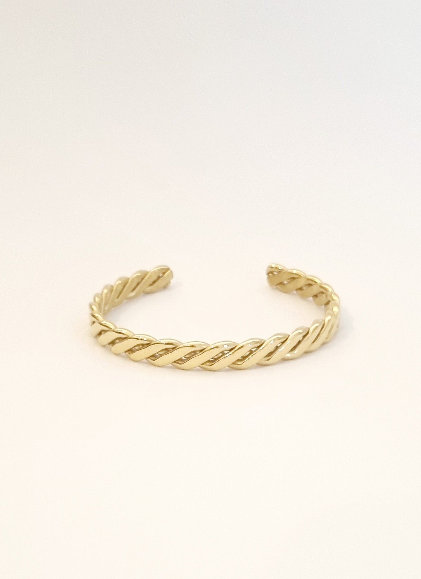 TORSADE • Bracelet jonc torsadé
