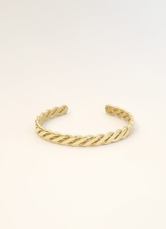 TORSADE • Bracelet jonc torsadé