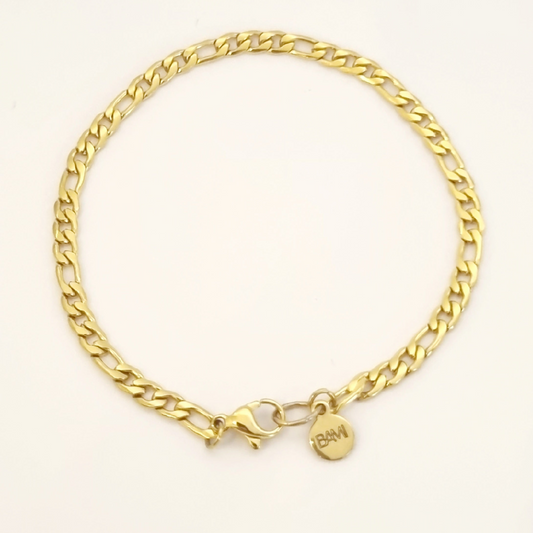 MDEMA - Bracelet Maille Figaro