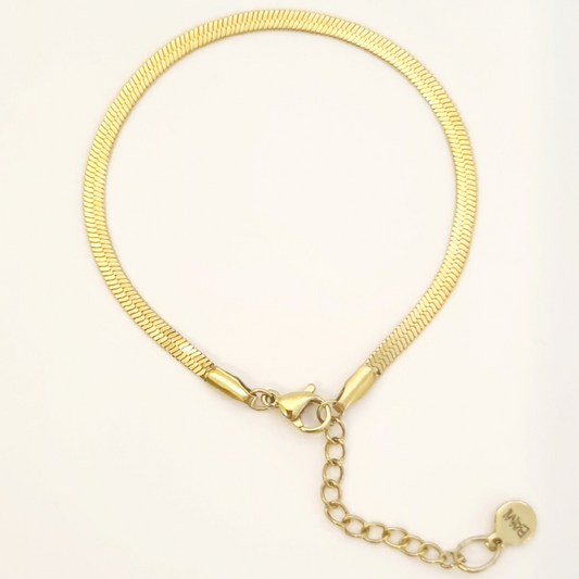 BARAHA - Bracelet maille miroir