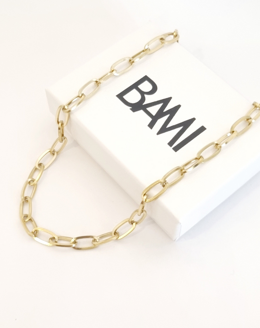 AMARRE • Collier Maille trombonne