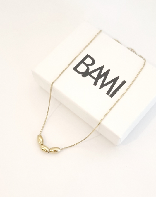 INSTANT • Collier 3 perles