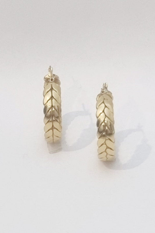 Boucles d'oreilles Tresse