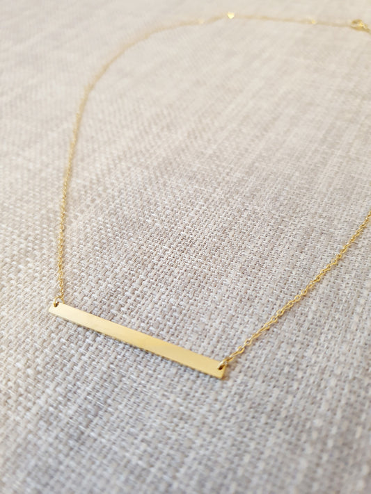 Collier plaque personnalisé - 40mm × 3mm