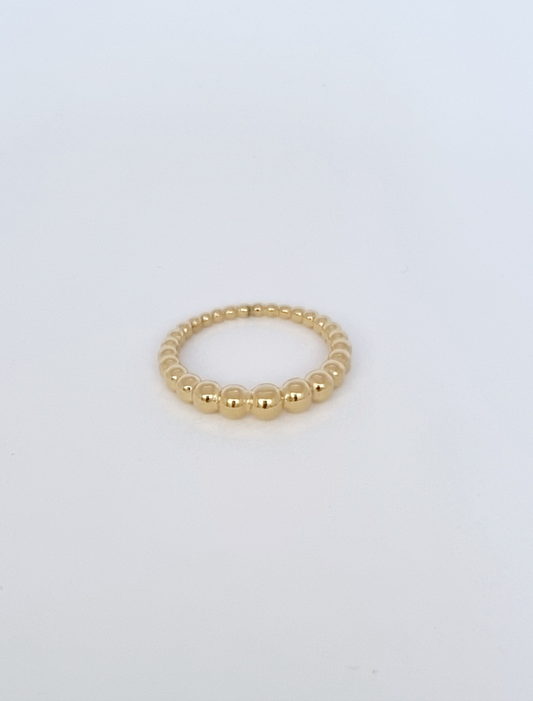 Bague petites perles