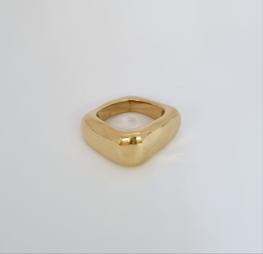 Bague XL Carrée