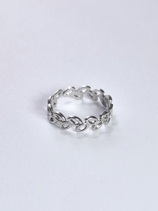 Bague feuillage