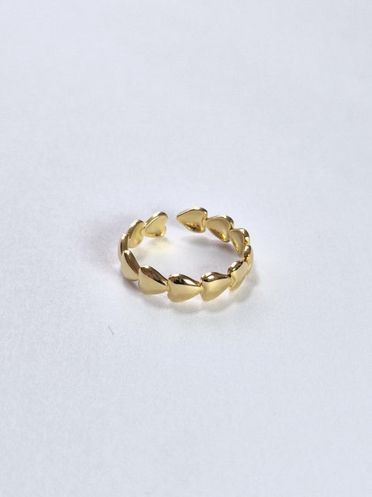 Bague petits coeurs