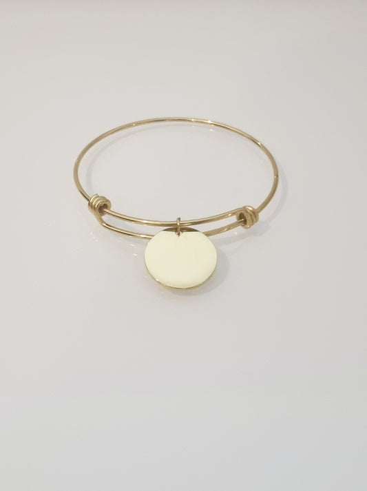 bracelet breloque jonc