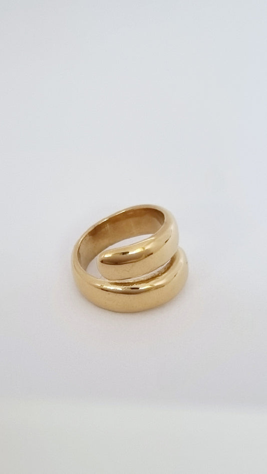 Bague serpentin