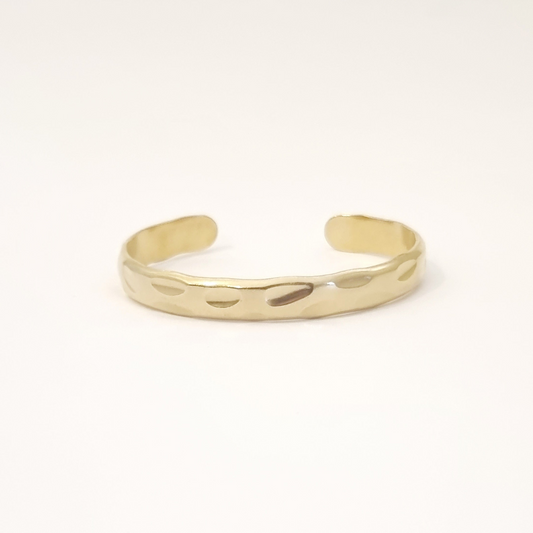 SCULPTE • Bracelet jonc à reliefs